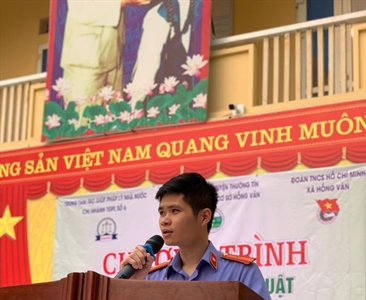 Viện KSND huyện Thường Tín phối hợp với Phòng Tư pháp huyện và Trung tâm trợ...